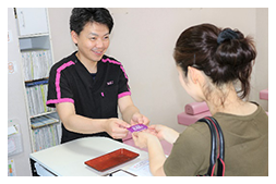 お会計・お見送り